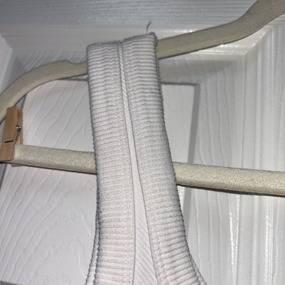 By Together White Ribbed Tank Top - Picture 5 of 7